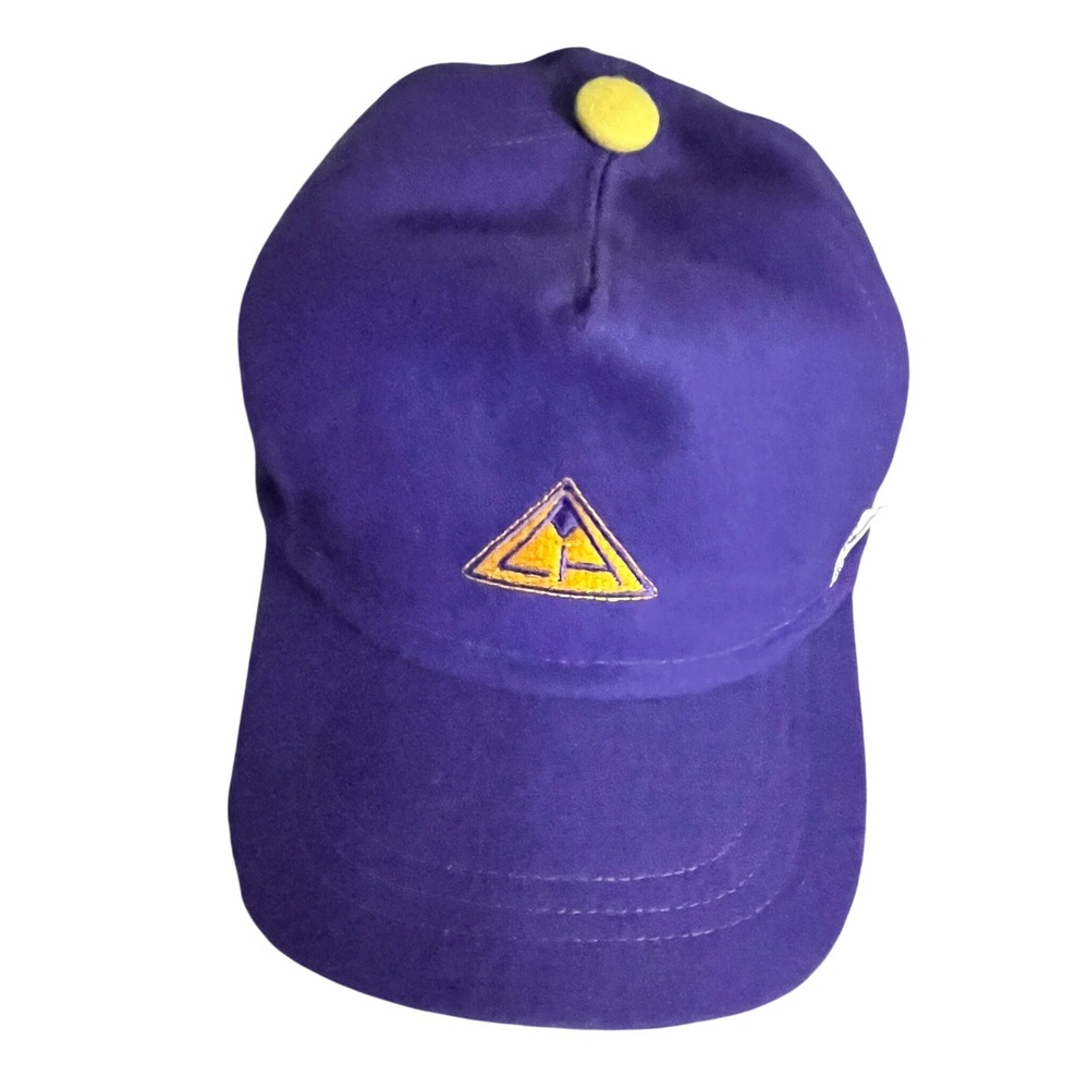 Conte of Florence Purple Wool Blend Baseball Cap Hat Made in Italy Size 56